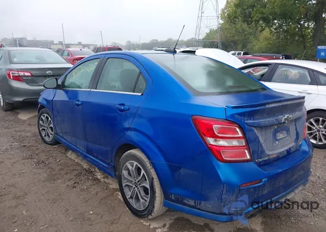 2018 Chevrolet Sonic Lt Auto from USA, damaged, VIN 1G1JD5SB9J4106065